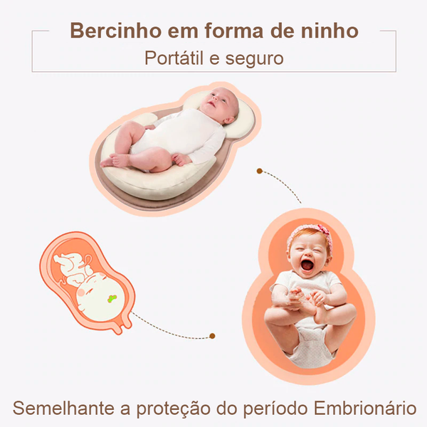 Travesseiro anti refluxo para bebê – Anti sufocante!