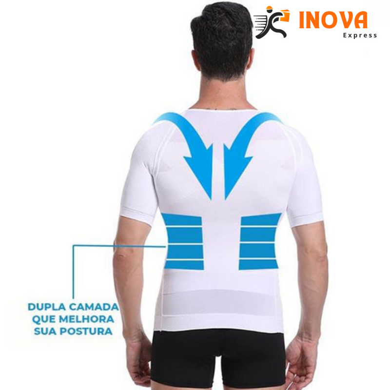 Desperte o Seu Potencial com a Camisa de Compressão e Tonificação Muscular!