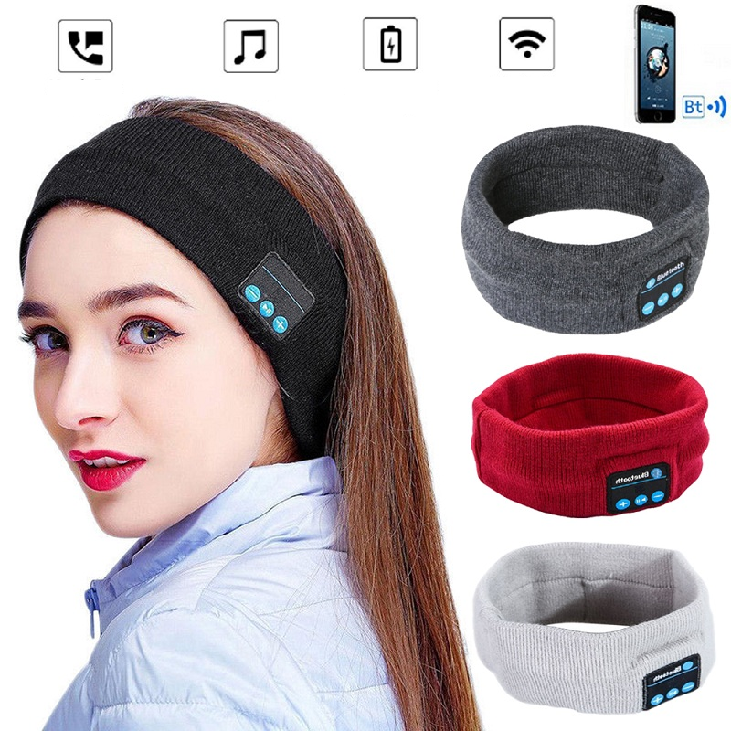 Bandana/Faixa Fone de Ouvido sem Fio Esportes Bluetooth