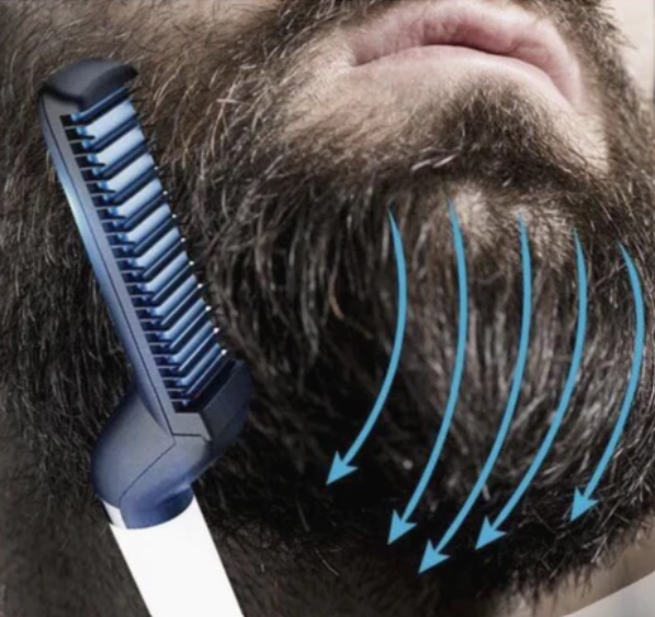 BeardPro® Modelador e Alinhador de Barba e Cabelo Bivolt 3em1 (+ Desconto Extra)