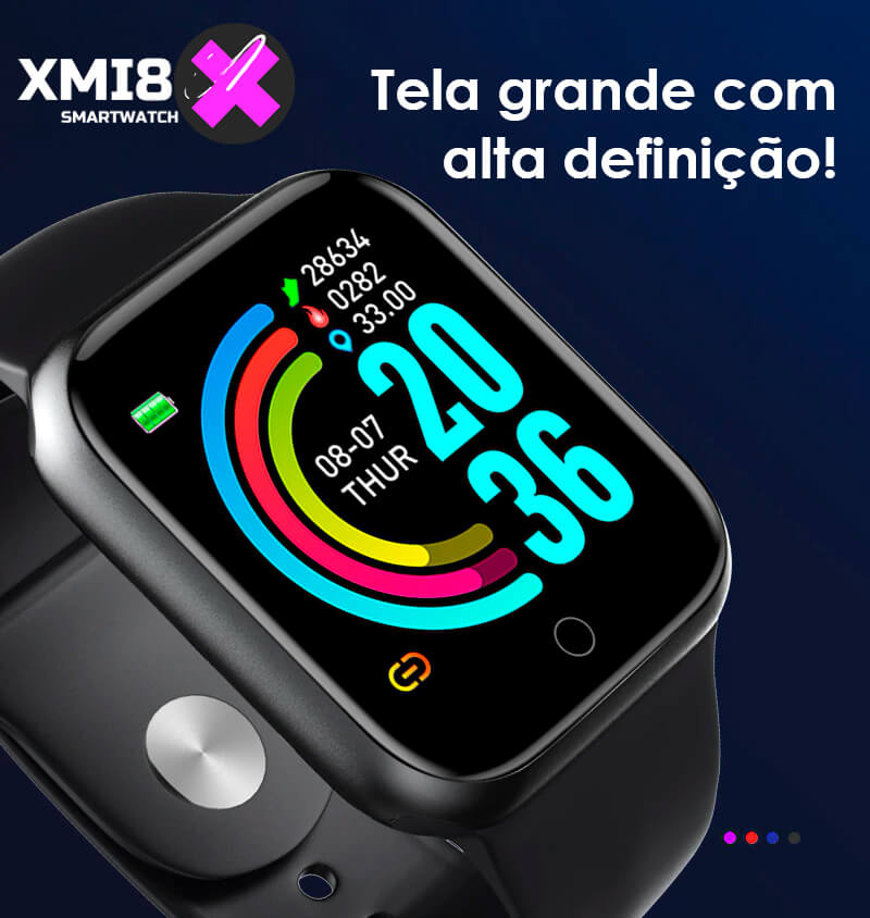 Relógio Inteligente Smartwatch – XMi8™