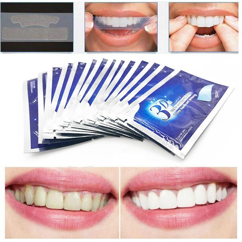 Tiras para Clareamento Dental – 3D Strips™ (28 Unidades / 14 Pares)