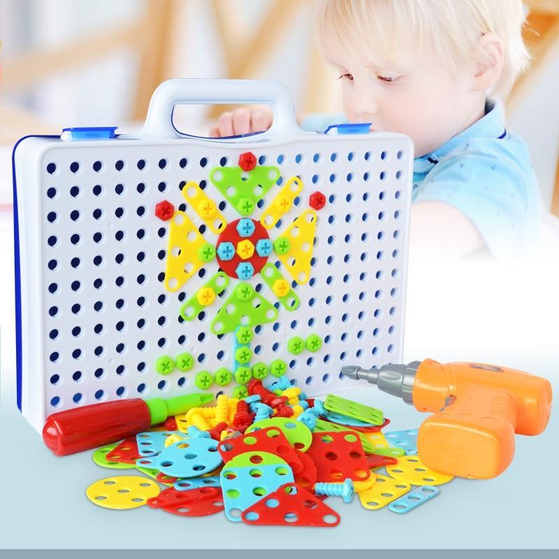 Brinquedo Educativo Blocos de Montar – Caixa de Ferramentas Puzzle